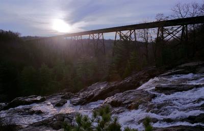 Ste-Ursule falls