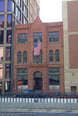 Salt Lake Commercial and Savings Bank (built 1890)