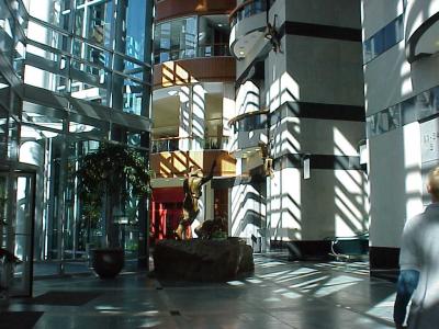 Lobby of Wells Fargo Center