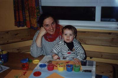 Fingerfarben, Aichtal, Dezember 2001