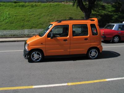 Orange Car Cube, Repulse Bay HK, 2004