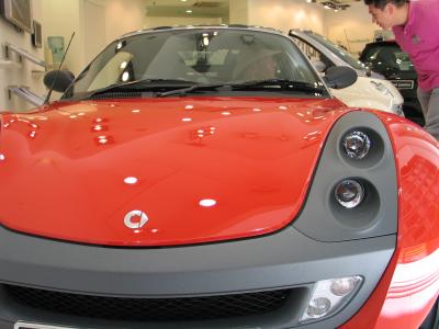 Smart car Showroom, HK 2004
