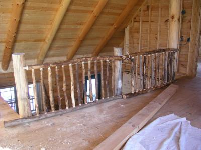 Rustic Maple Railing