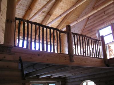 Rustic Maple Railing
