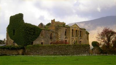 The Workhouse ruin at Cahirciveen