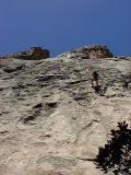 Rappelling from Mule Train, Fresno Dome