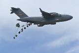 C-17 Globemaster airdrop