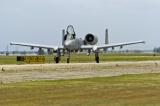 A-10 taxiing out for takeoff
