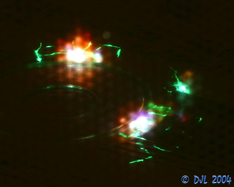 CD-R in a microwave