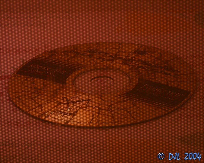CD-R in a microwave