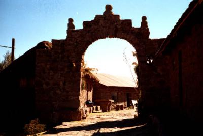 Gate on Taquile