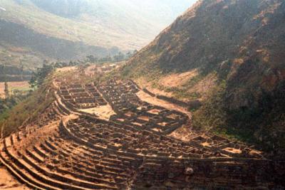 Inca ruin