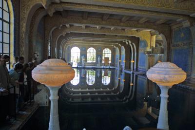 The indoor pool