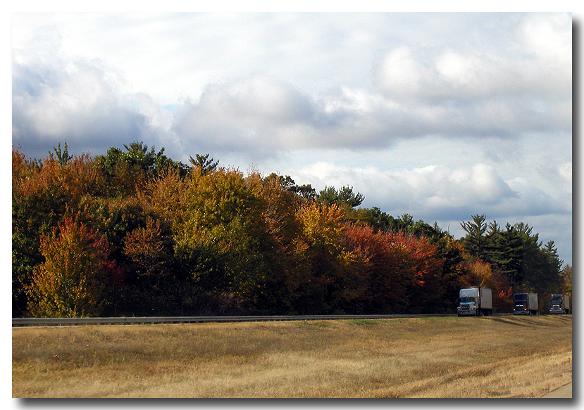 Autumn Morning Convoy