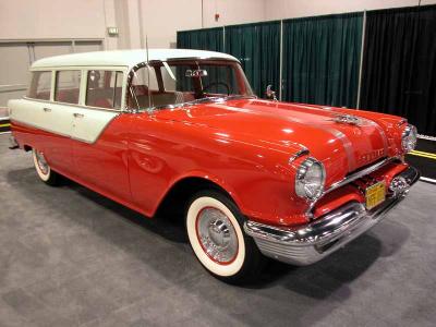 1955 Pontiac wagon -  California Int'l auto show 2003 - Anaheim Conv. Center