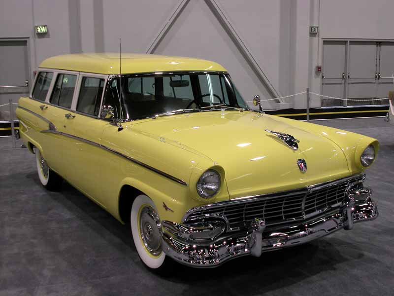 1956 Ford wagon -  California Intl auto show 2003 - Anaheim Conv. Center