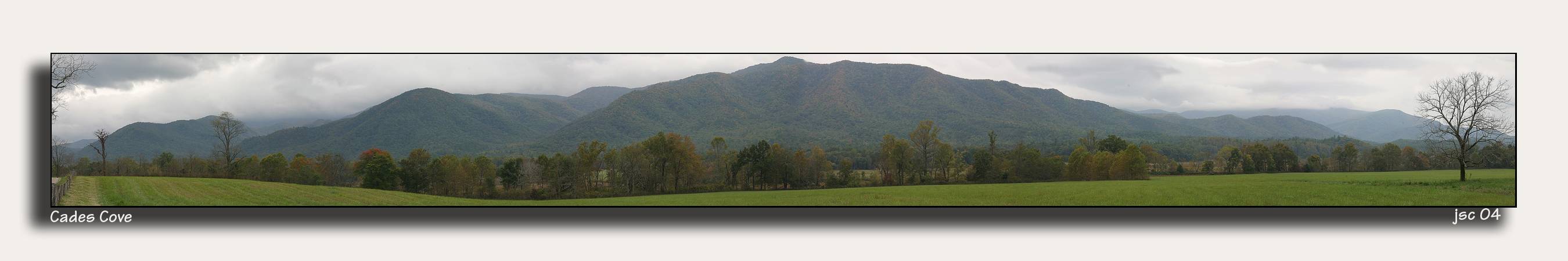 Cades Cove Pano