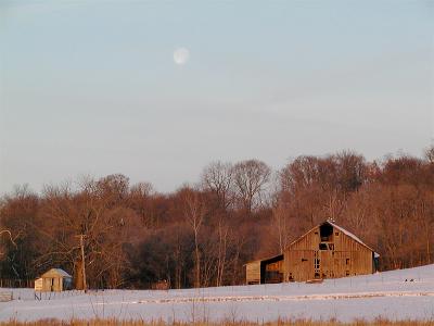 Dawn on Abandoned Farmstead
