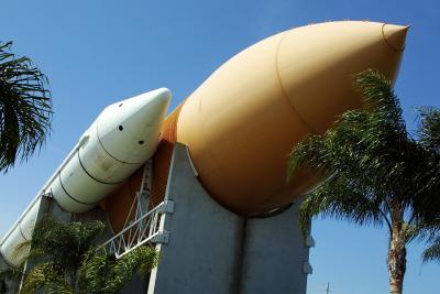 Solid rocket boosters & external tank