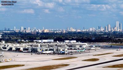 2003 - Miami International Airports main terminal airport stock photo #3089