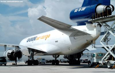 Gemini Air Cargo aviation airline Stock Photos Gallery