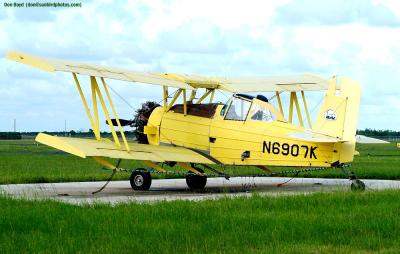 Abel A. Hera's Grumman-Schweizer G-164B crop duster N6907K aviation stock photo