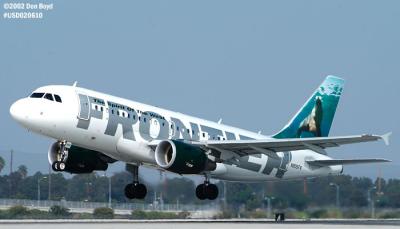 Frontier Airlines A319-111 N905FR aviation stock photo
