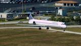 Continental Airlines MD82 N14831 aviation stock photo #3032