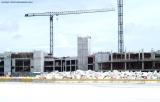 2002 - American Airlines new terminal construction at Miami International Airport stock photo