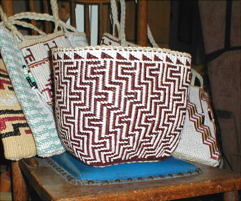 Quinault basket. I love it! Measures 8 in high by abt 9 inches in diam.