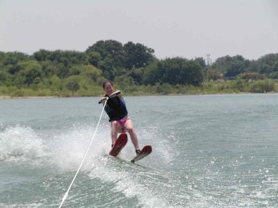 Carolyn Gets Across the Wake.JPG