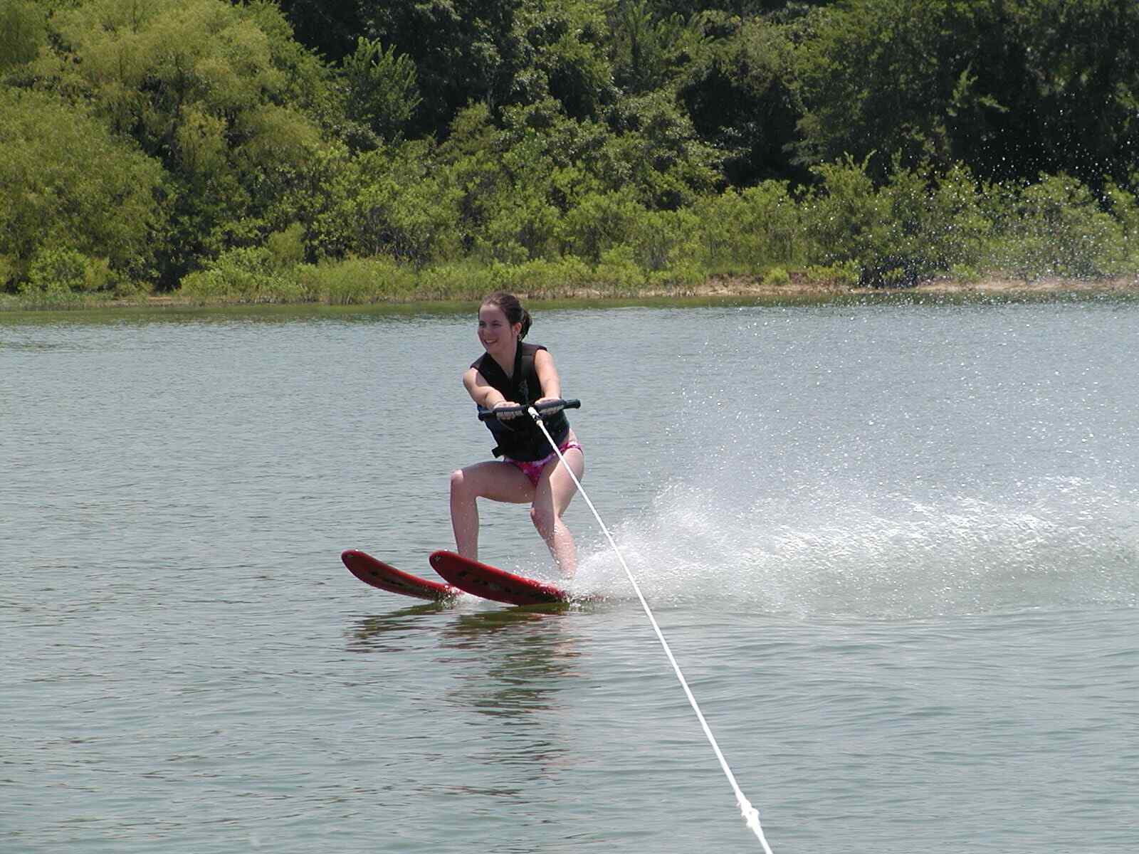 Carolyn Outside the Wake at Lake Lavon.JPG