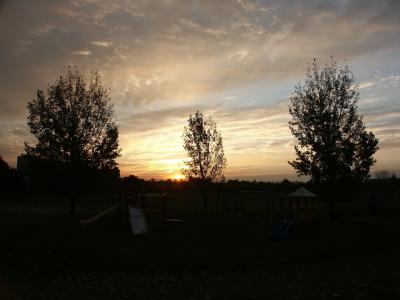 Early morning sunrise