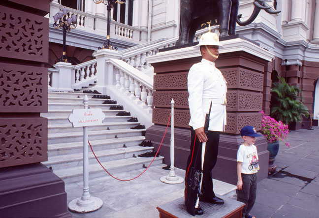 Guards at the Grand Palace.