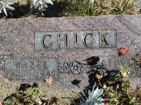 Chick, George & Hazel Section 6 Row 11