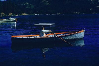 Mary in the rowboat, 1960(637)