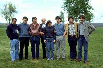 Gathering at Mom and Dad's house, May -1984 (666)