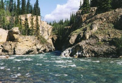 Lapie River, Yukon.