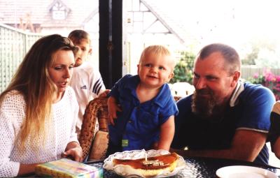 Sarahs Family Zacs Birthday Party