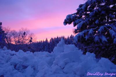 Sunrise Snow