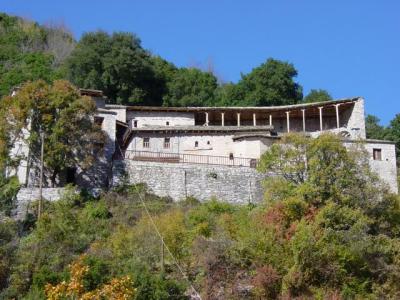 The old monastery waves you bye-bye