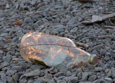 sunset in a bottle