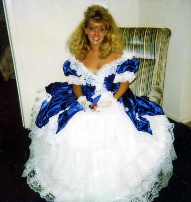 Tracey on Prom Night - circa 199?