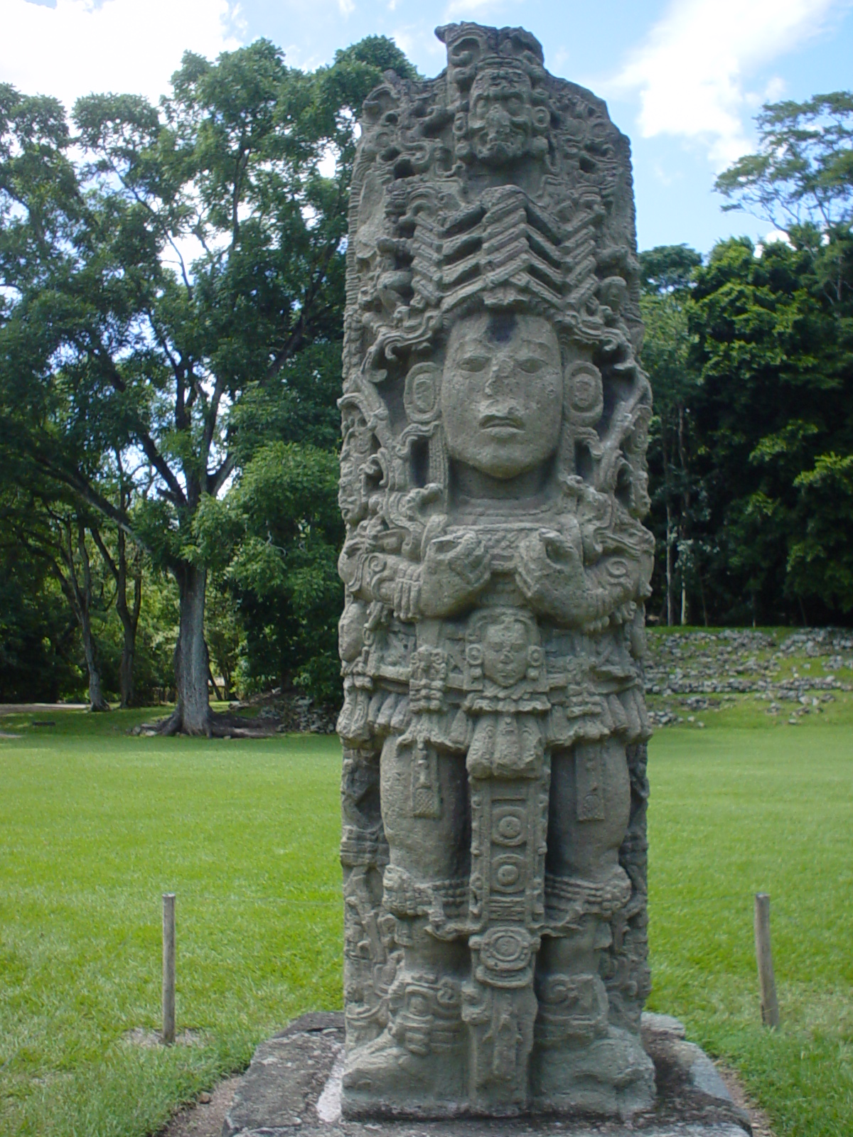 Copan stela