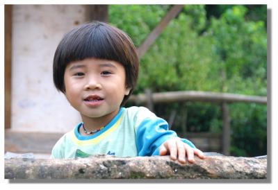 Girl in Mai Chau in Northern Vietnam(2)