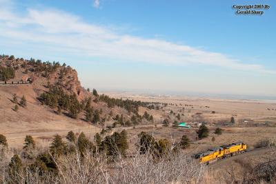 UP 6281 At Blue Mountain, CO
