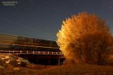 BNSF Coal Load At Roggen, CO