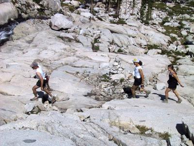 Running on granite