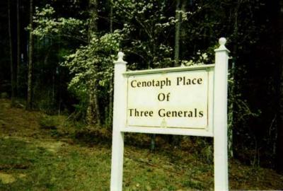 History Sign for Cenotaph Place