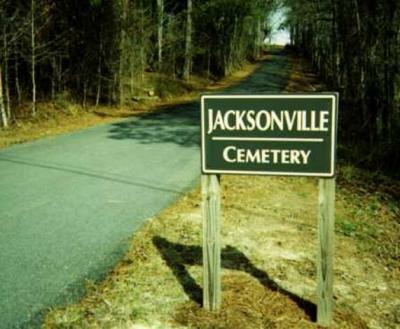 Jacksonville Cemetery Sign